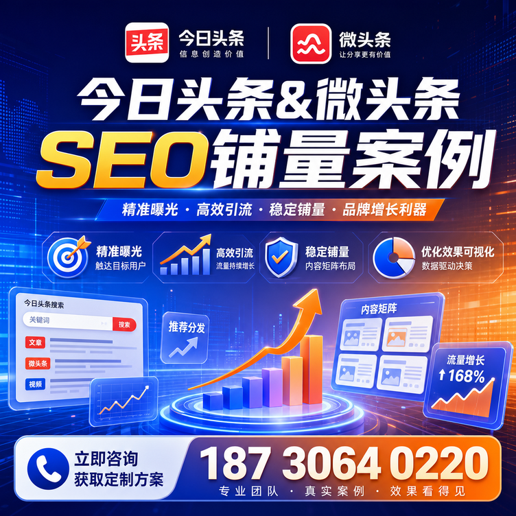 阳泉头条号SEO矩阵批量内容铺量成功案例